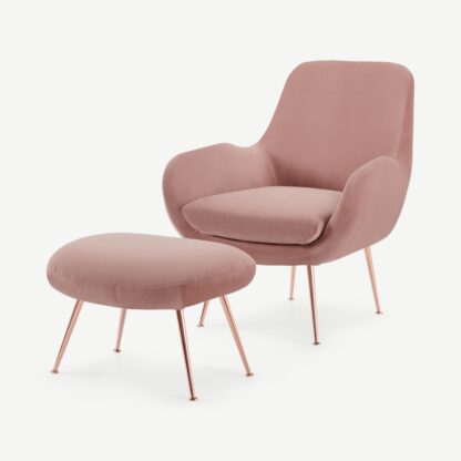 Moby Accent Armchair & Footstool