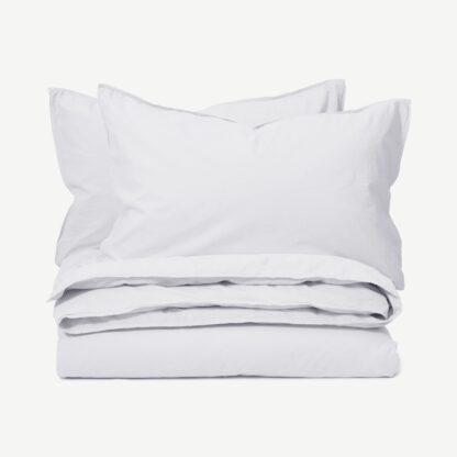 Alexia 100% Stonewashed Cotton Duvet Cover + 2 Pillowcases