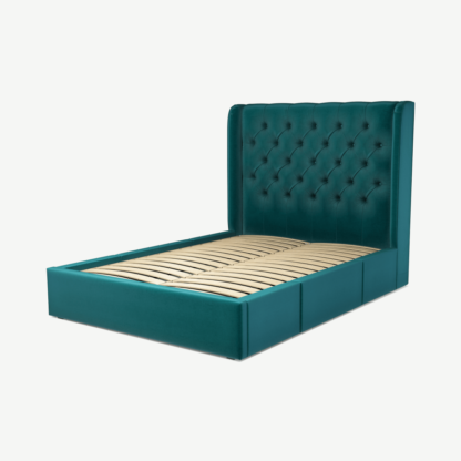 Romare Double Bed with Storage Drawers