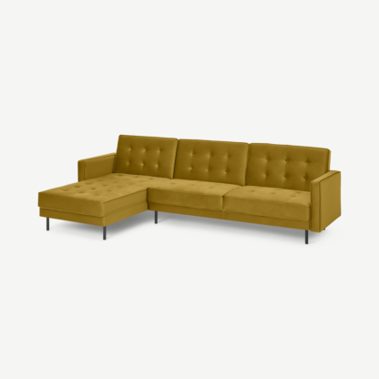 Rosslyn Left Hand Facing Chaise End Click Clack Sofa Bed