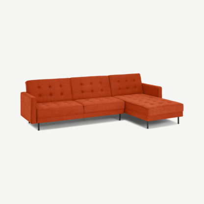 Rosslyn Right Hand Facing Chaise End Click Clack Sofa Bed