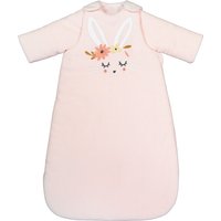 Floral Rabbit Cotton Velvet Sleeping Bag with Removable Sleeves PunkCow