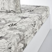 Les Signatures - Palmeira Cotton Percale Fitted Sheet PunkCow