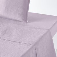 Linot Plain 100% Washed Linen Flat Sheet PunkCow